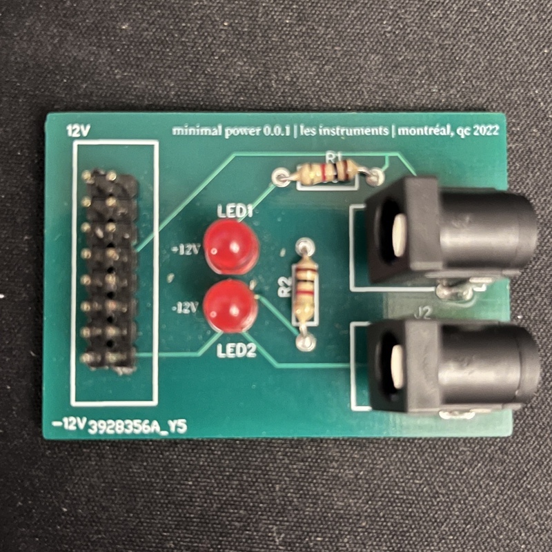 Wall Wart Eurorack Power Supply Connections